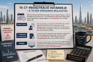 CT regisztracio hatarideje – A 10.000 dirhamos mulasztas